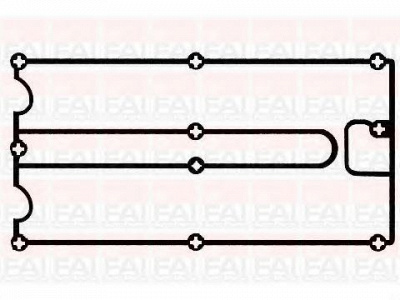 FAI AUTOPARTS rc1163s -  Прокладка, крышка головки цилиндра